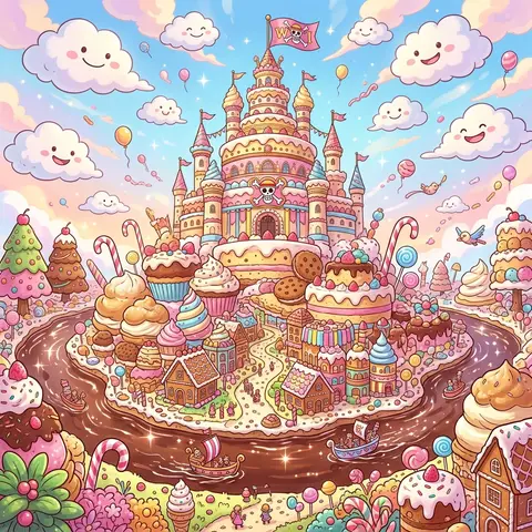 可可岛（蛋糕岛）